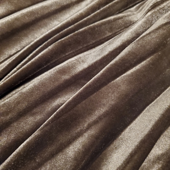 Soft velvety Maxi Skirt sz SM - Picture 2 of 4